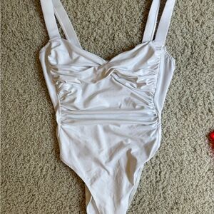 Zara White bodysuit